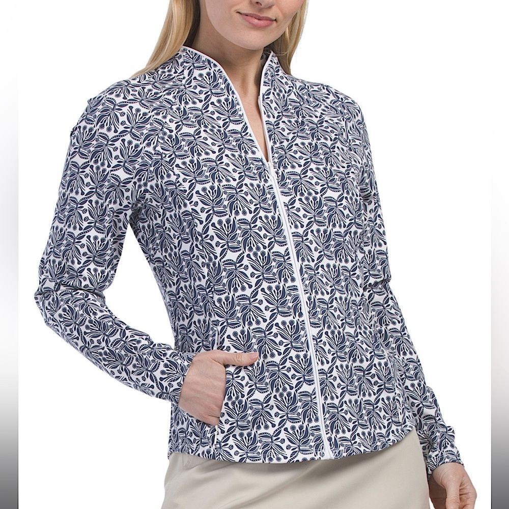 New! ⛳️🏌️‍♀️✨Sigrid Olsen Women’s Golf Tennis Full Zip Jacket Size S